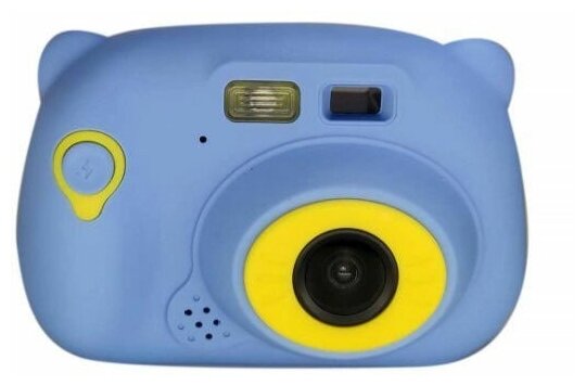 Детский фотоаппарат игрушка для детей, TEKCAM T100, голубой