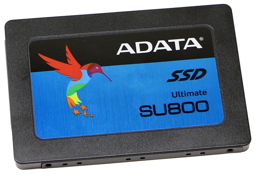 Твердотельный накопитель A-Data SU800 256ГБ, 2.5", SATA III, SATA ASU800SS-256GT-C