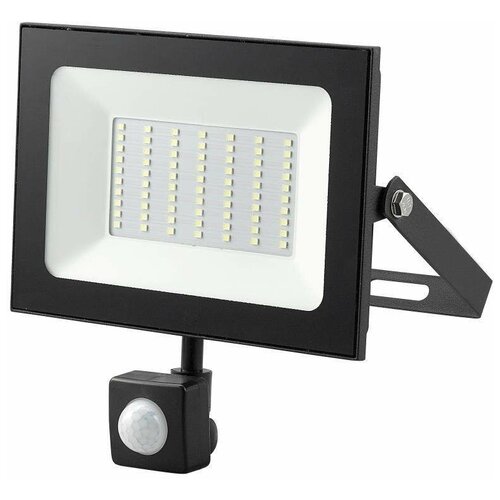 Прожектор LED 70W с вынос. дат. движ. 6500K IP65 5150Lm 220*200*56 General