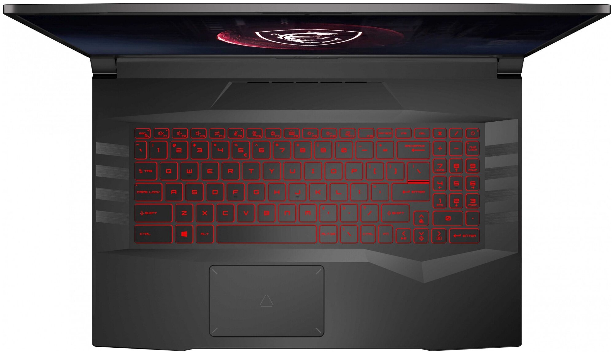 Ноутбук MSI Pulse GL76 11UCK-247RU Core i5 11400H 8Gb SSD512Gb NVIDIA GeForce RTX 3050 17.3 IPS FHD 1920x1080 Windows 10 grey WiFi BT Cam, 9S7-17L222-247