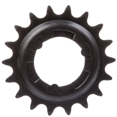 Звезда велосипедная Shimano задняя, 18 T, 2,3 мм, черный (31012141) задняя звезда 18t под coaster втулку