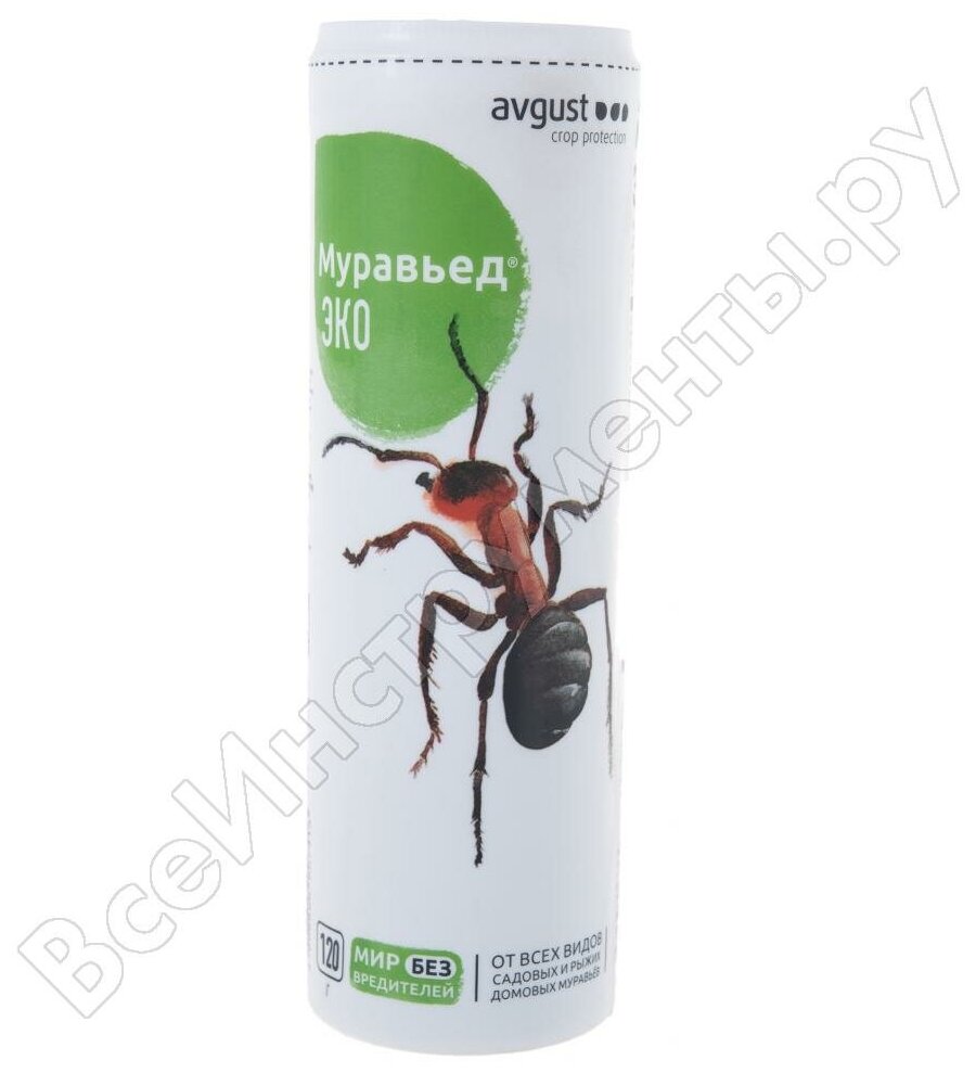 Средство от муравьев Муравьед ЭКО 50 г Avgust - фото №15
