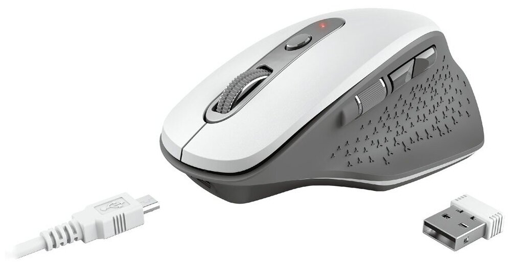 Мышь Trust Ozaa White 24035