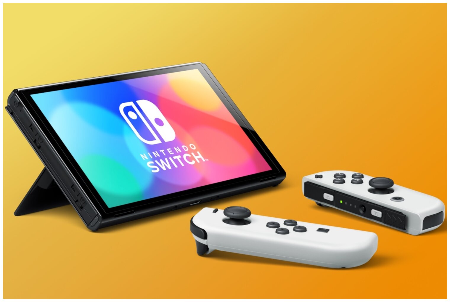 Игровая приставка Nintendo Switch OLED 64 ГБ, без игр, Белый - фотография № 9