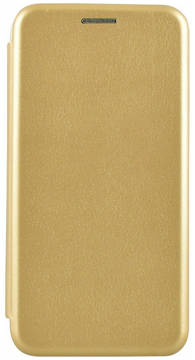 Чехол-книжка с магнитом для Xiaomi Redmi 7A (золотой)