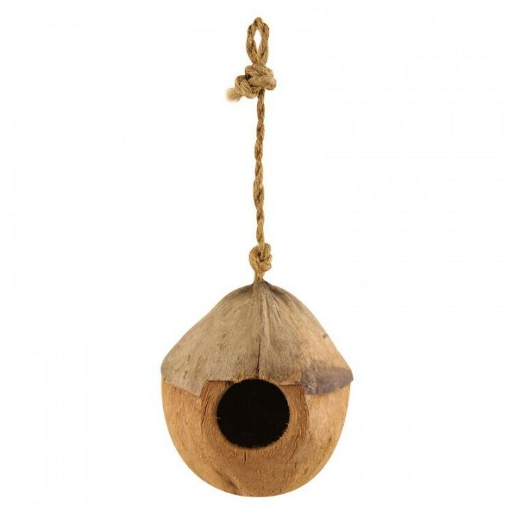 TRIOL™ Домик для птиц из кокоса, 100-130мм - фотография № 6