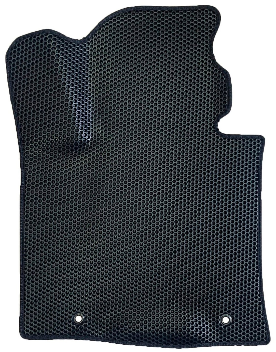 ЕВА коврики для Hyundai Tucson 3 (2015-2021) / Хендай Туссан 3 / Черные соты / Черный кант / Комплект 5 шт.