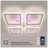 Управляемая светодиодная потолочная люстра LOOK RGB 120W 4S-APP-5...
