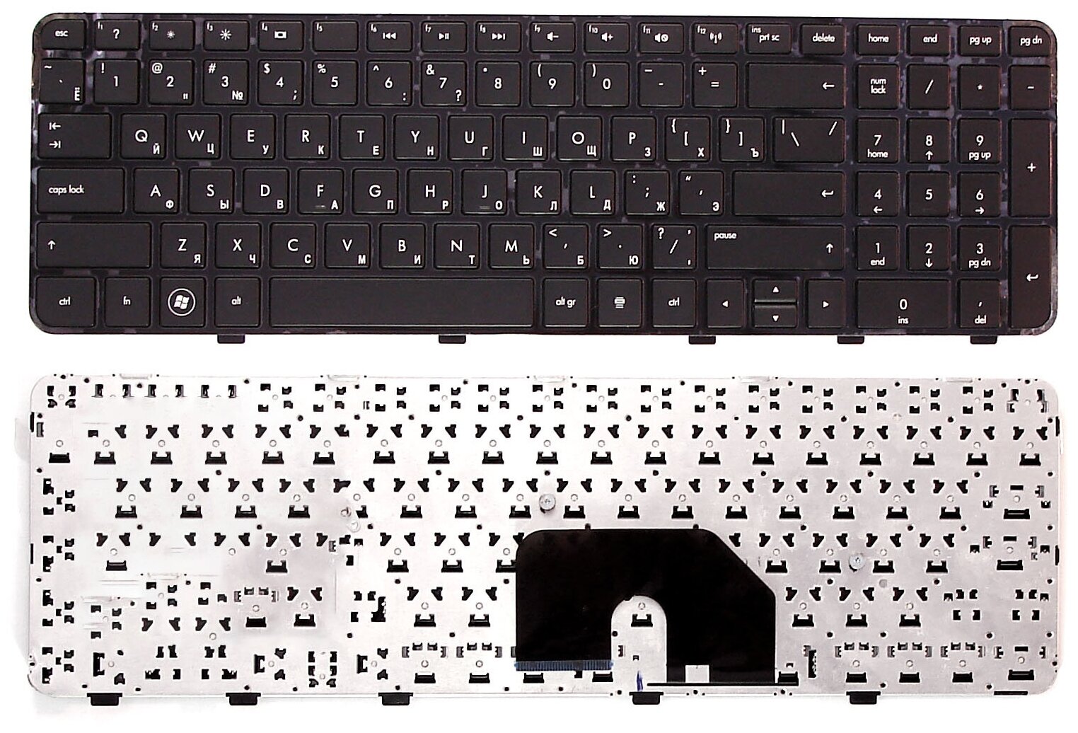 Клавиатура для ноутбука HP Pavilion DV6-6000 (KBHP_DV6-6000) Цвет Черный