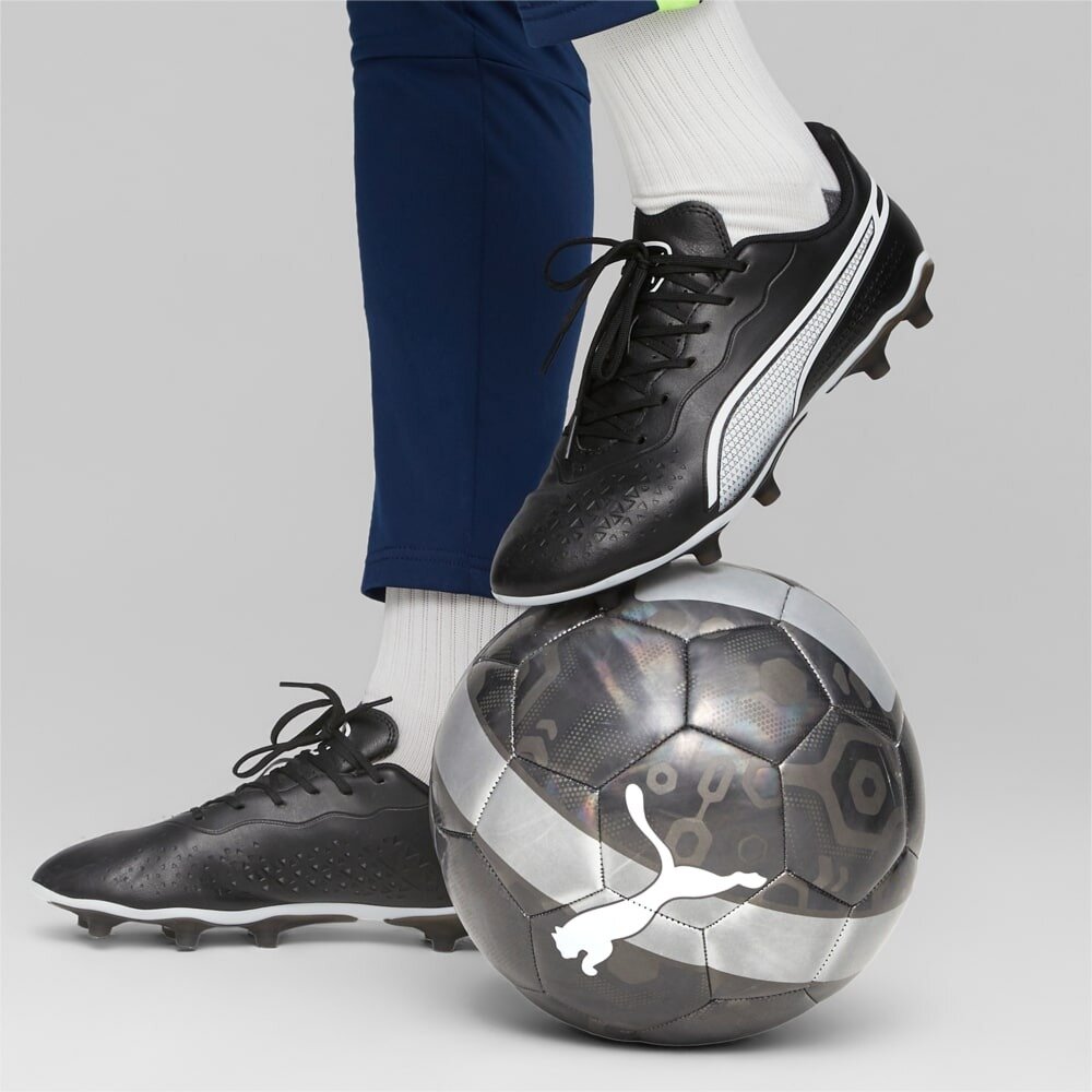 Бутсы PUMA KING MATCH, размер 45, puma black/puma white