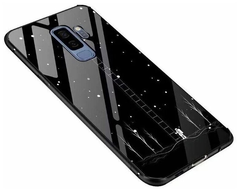 Чехол-накладка для Samsung Galaxy S9 SM-G960 (Ladder of the moon)