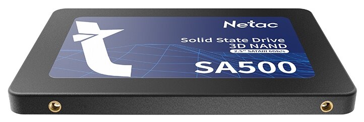 Накопитель SSD Netac 2.5" 512Гб SATA (NT01SA500-512-S3X)