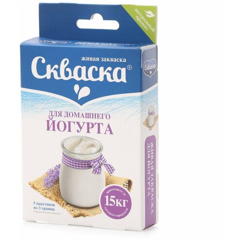 Закваска для йогурта "Скваска" 3 гр*5 шт.