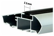 Комплект резинок LUX вставных верхних к аэро-дугам в Т-профиль (подходит для всех производителей багажников)