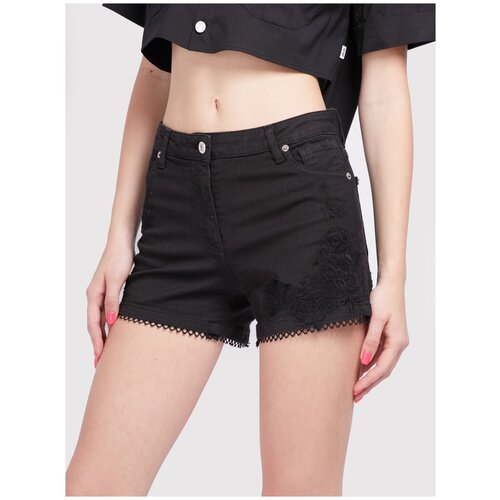 фото Шорты джинсовые с аппликацией ermanno ermanno scervino ru 42 / eu 26 / 26