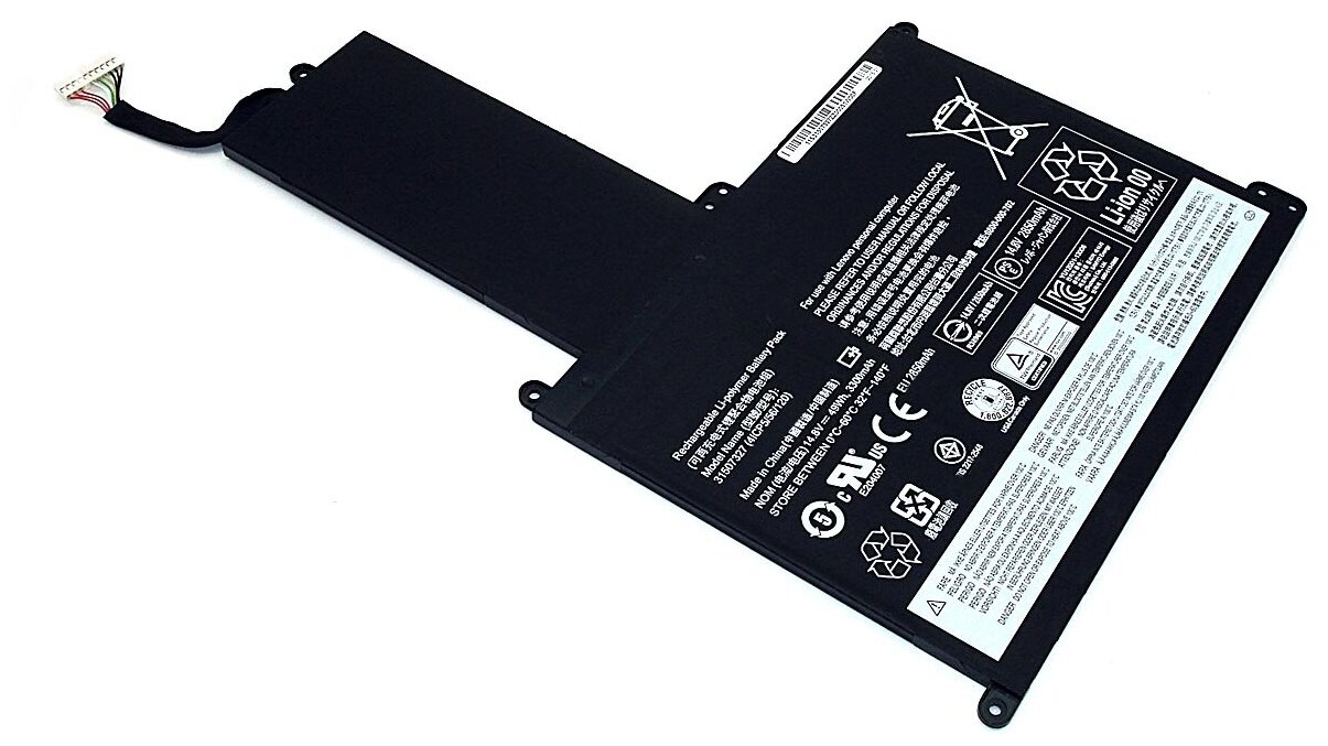 Аккумуляторная батарея для ноутбука Lenovo Horizon 2S (31507327) 14.8V 3300mAh