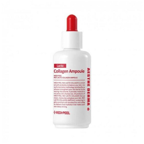 MEDI-PEEL Red Lacto Collagen Ampoule (70ml) Ампульная сыворотка с коллагеном и лактобактериями
