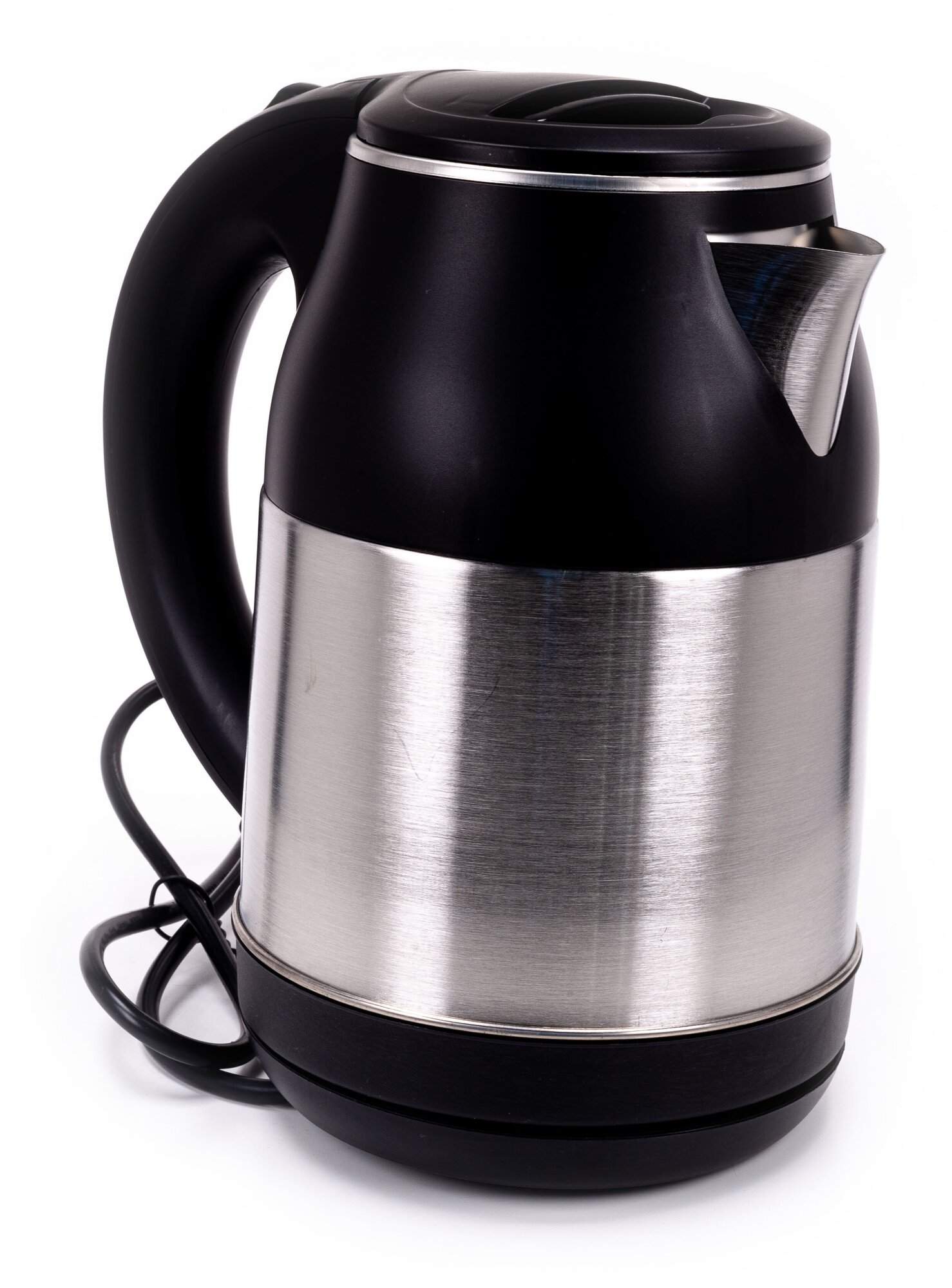 чайник HOMESTAR HS-1034 1500Вт 1,8л металл черный - фото №3
