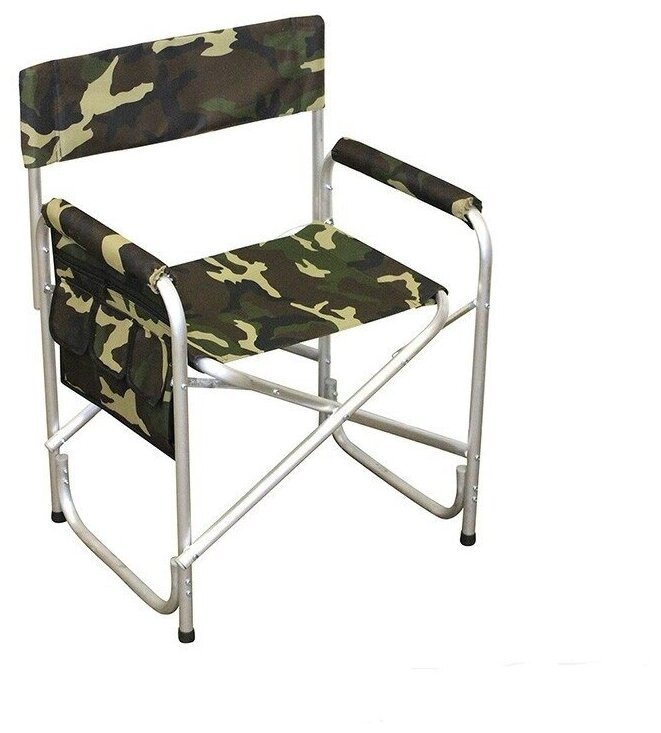 Кресло складное с карманом на подлокотнике Следопыт PF-FOR-AKS02