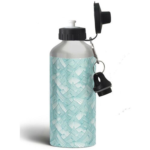 фото Бутылка спортивная,туристическая фляга, 500мл горы - 419 brutbottle