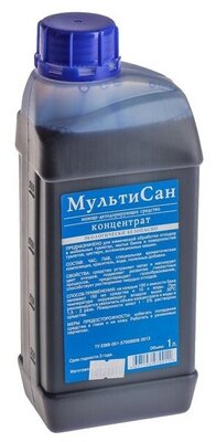 Жидкость для биотуалета универсальная «Мультисан», концентрат, 1 л