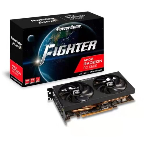 Powercolor amd radeon rx 6600 fighter 8gb 2749000₽