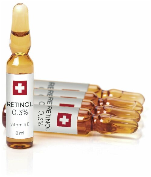 TETe Cosmeceutical Retinol Ampoule Активный ампульный концентрат для лица с инкапсулированным ретинолом 0,3% для омоложения кожи, 10 мл