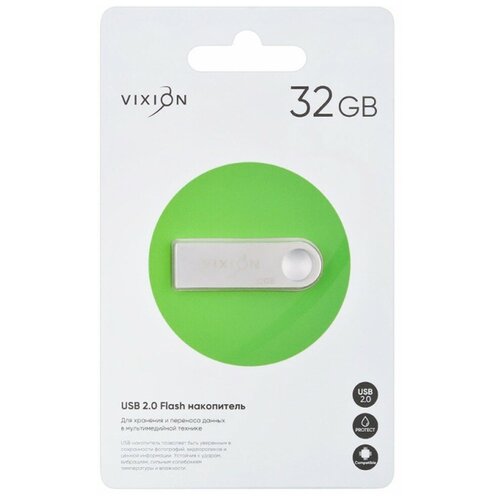 32Gb - Vixion Zinc Alloy USB 2.0 GS-00008773 mac flash drops trio