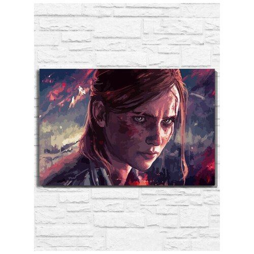 Картина по номерам на холсте игра the last of us - 9677 Г 30x40