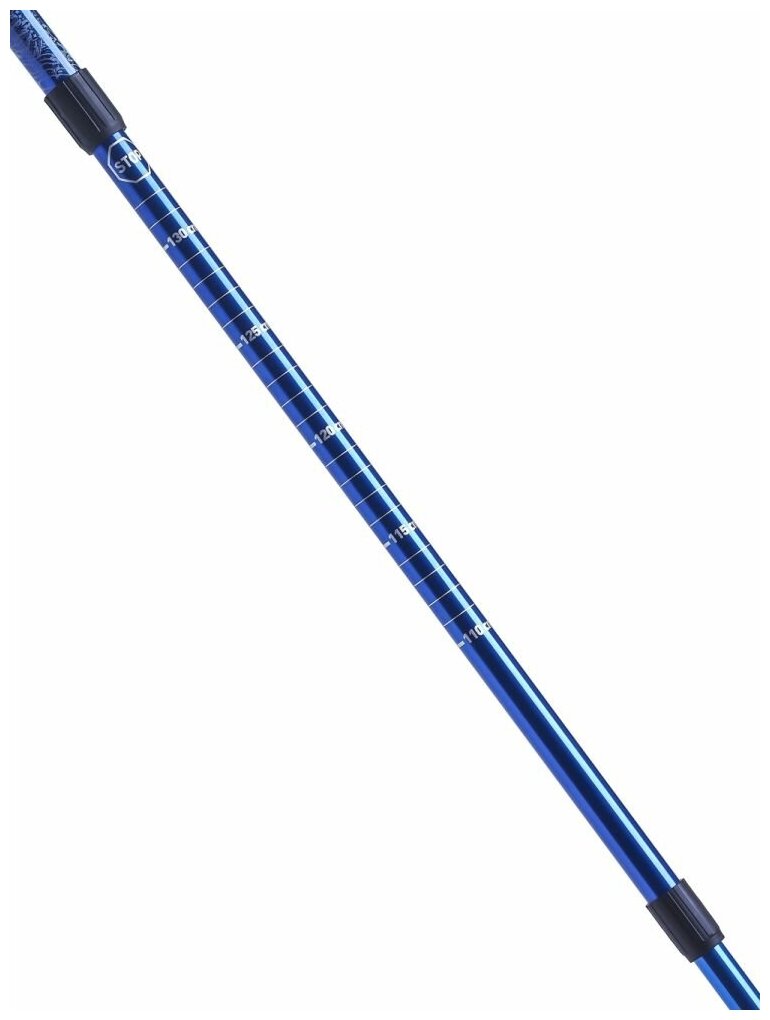 Треккинговые палки Atemi телескоп, 18/16/14 мм, Twist Lock, Antishok, р. 65-135 см, Atp-05 Blue