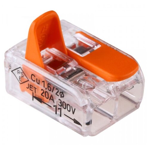 WAGO Клемма универс компактная 2х014-40 WAGO 221-412 294₽