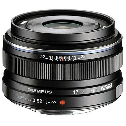 Объектив Olympus MZuiko Digital ED 17mm f18 черный 4915000₽