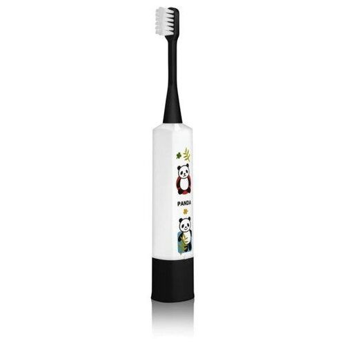 Электрическая зубная щетка Hapica Панда DBK-5KWK (3-10 лет) Черно-белая