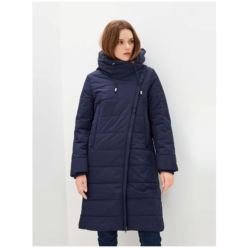 Куртка BAON женская, модель: B031540, цвет: DARK NAVY, размер: S синего цвета