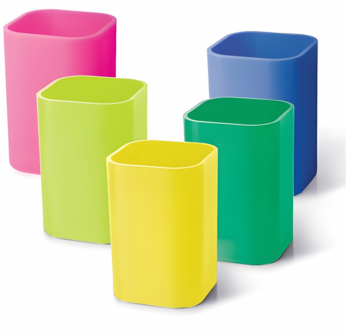 Подставка-органайзер (стакан для ручек), 5 цветов ассорти, 220533 В комплекте: 10шт.