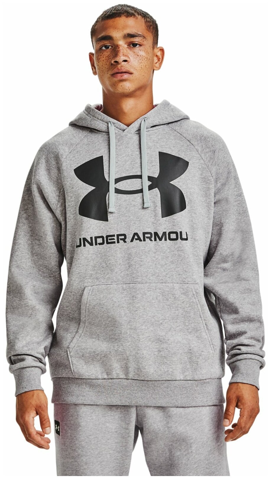 Толстовка Under Armour, размер LG, серый, черный