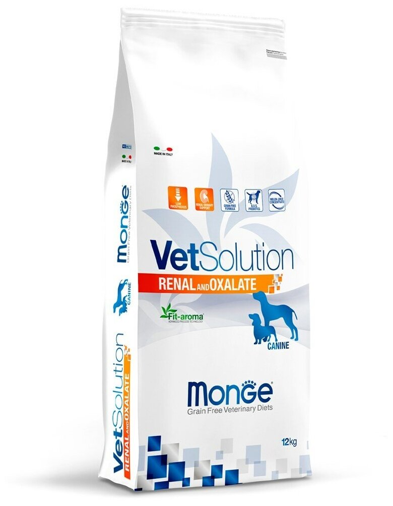 Monge VetSolution Dog Renal диета для собак Ренал 12 кг