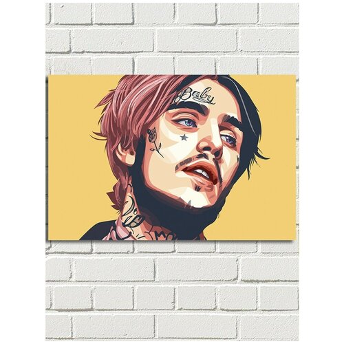 Картина по номерам Музыка Lil Peep Лил Пип - 6095 Г 60x40 картина по номерам музыка lil peep 7380 в 60x40