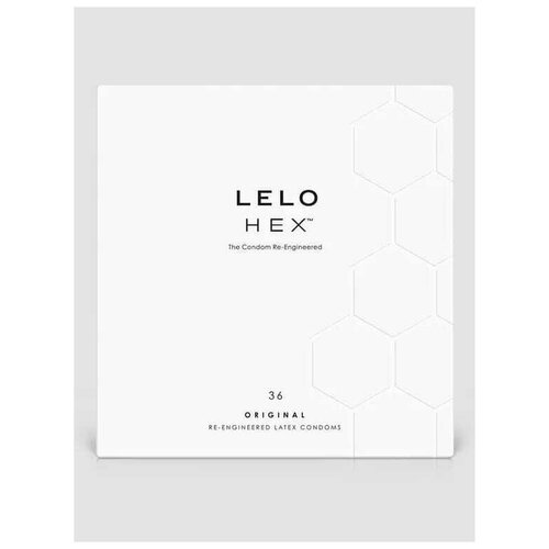 Презервативы Lelo HEX Original упаковка 12 штук