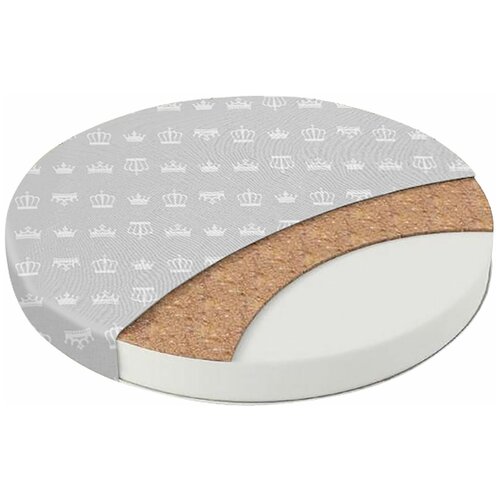 Матрас для кроватки Sweet Baby COCOS Comfort круглый 10см (экобязь) 405669