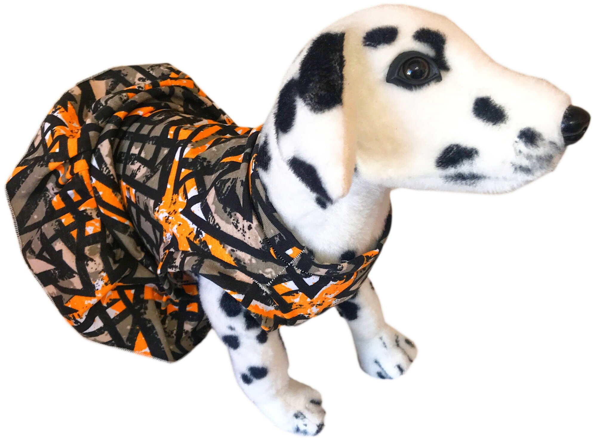 Платье для животных малых и средних пород: собак, щенков и кошек размер М Графит - фотография № 7