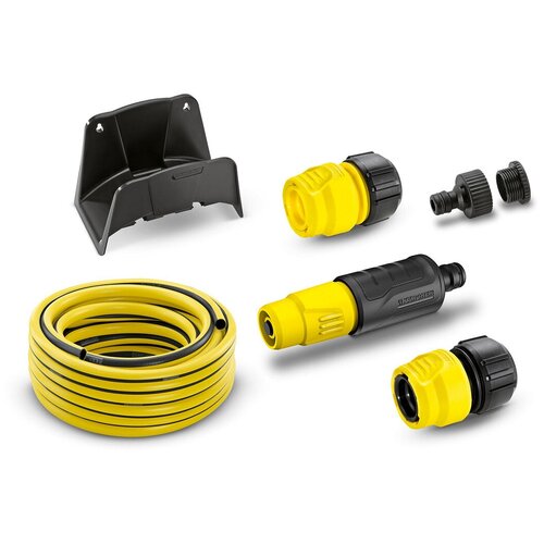 Комплект Karcher 2.645-114.0 со шлангом 15 м. Yellow пистолет для полива karcher plus 2 режима