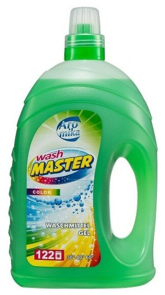 Гель для стирки "WashMaster" Color, 4300 мл