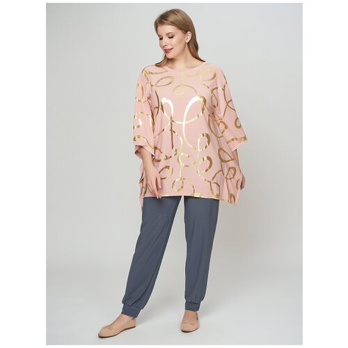 фото Брюки чинос olsi, размер 48, серый