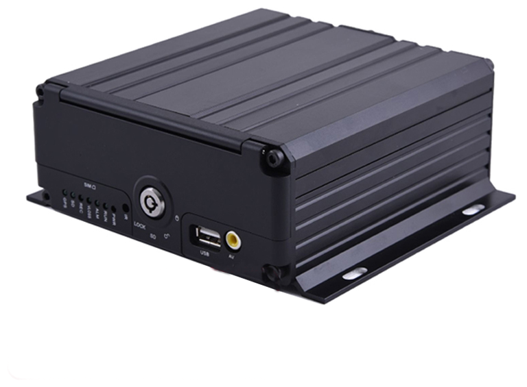 Автомобильный видеорегистратор на 4 видеокамеры для транспортного средства 1080p (FullHD) запись на HDD и SD-карту виброзащита уличное исполнение