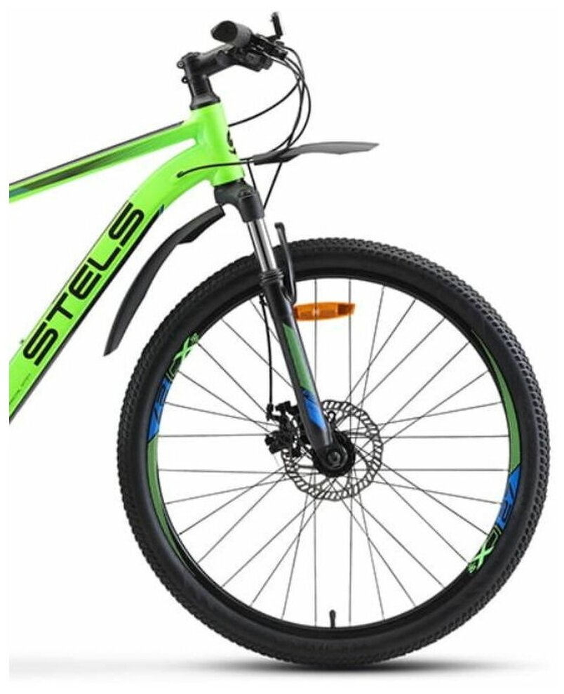 Велосипед STELS Navigator-640 MD 26" 17" Зеленый V010 - фото №5