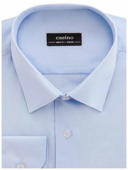 Рубашка Casino, размер 174-184/44, голубой