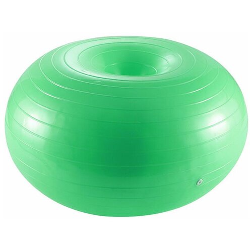 FBD-60-2 Мяч для фитнеса фитбол-пончик 60 см (зеленый)
