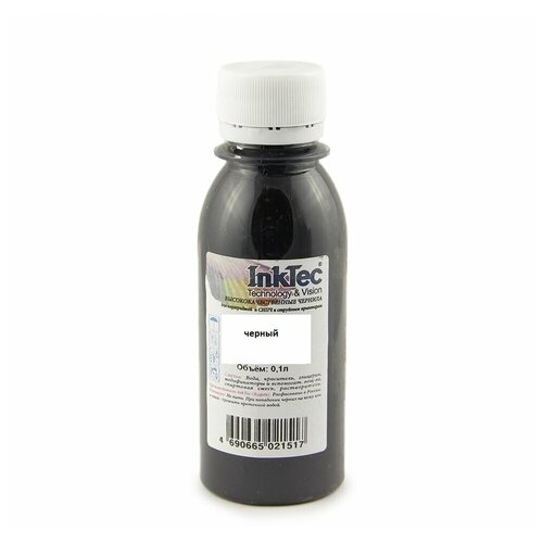 Чернила InkTec (C2010) для Canon PG-210/810/510/512, Пигментные, Bk, 0,1 л. (ориг. фасовка)