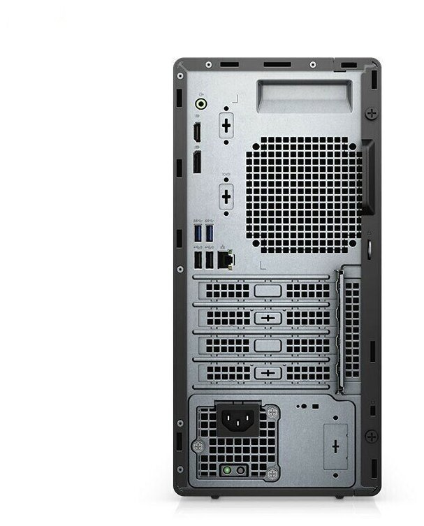 Компьютер Dell Optiplex 3090 MT Core i3-10105 (3,7GHz), 8GB DDR4, 256GB SSD, Intel UHD 630, Windows 10 Professional, черный